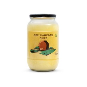 인도정품 컨트리 딜라이트 Desi Daneda 카우 기(Ghee)버터 900ml, 1개