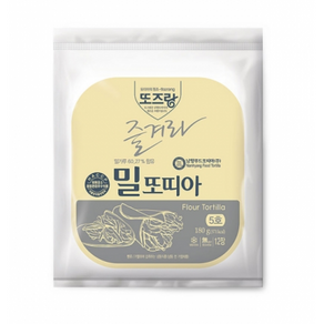 남향 또즈랑 밀 5인치 또띠아 180g, 4개