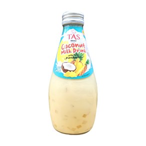 코코넛 밀크 드링크 나타드코코 코코넛 젤리 파인애플 Coconut Milk Dink nata de coco Jelly, 1개, 290ml