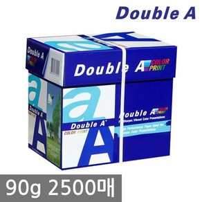 더블에이 A4 복사용지A4용지 90g 2500매 1BOX 396802