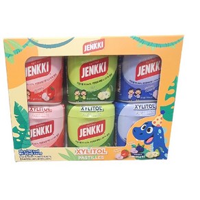 코스트코 JENKKI 옌끼 자일리톨 캔디 310G 세가지맛 사탕, 1개