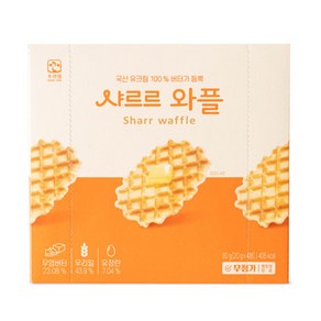 샤르르와플 80g (20gX4봉) X10개, 10세트