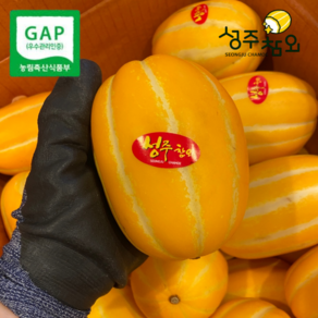 당일수확 산지직송 고당도 꿀 성주참외, 1개, 2kg 중대과