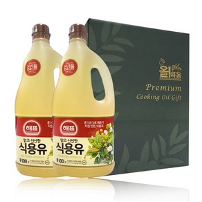 올따옴 해표 식용유 선물세트 (1.5L 2입), 1개