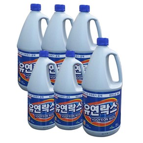 락스 2리터 6통 유연락스 손잡이 막락스 업소 청소 qoq*28674PO