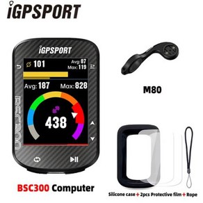 IGPSPORT BSC300 및 IGS620 자전거 컴퓨터 ANT + 속도 센서 케이던스 속도계 IPX6 방수 GPS, 2) BSC300 Goup1, 1개