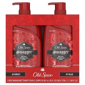 올드스파이스 스웨거 남성 바디워시 대용량 887ml x 2 팩 Old Spice Swagger Scent of Confidence Body Wash for Men