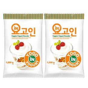 대호 요고인 1kg X 2개/요거트파우더 분말 요구르트 스무디, 2개, 2개