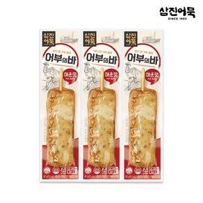 삼진어묵 [삼진어묵] 어부의 바 (매운맛) 1개 80g x3개