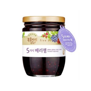 복음자리 5가지 베리잼, 350g, 1개