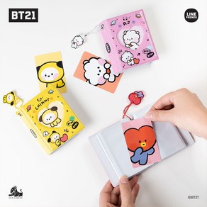 BT21 미니니 포토 카드 홀더 키링