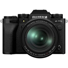 Fujifilm 후지필름 X-T5 미러리스 디지털카메라 XF16-80mm 렌즈키트 - 블, w/ XF16-80mm Lens, 1개