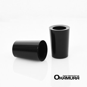 오카무라 Okamura 셀룰로이드 골프 페럴 [블랙 스탠다드] 9.2mm x 13.7mm x 20.0mm