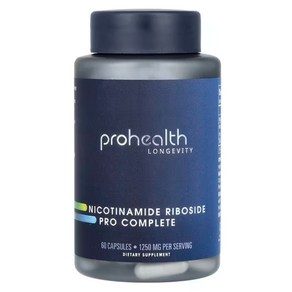 프로헬스 니코틴아마이드 리보사이드 프로 컴플리트 1250mg 60캡슐 레스베라트롤 TMG NAD NR, 1개, 60정