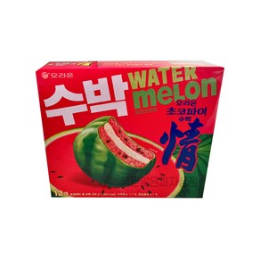 오리온 초코파이 수박, 5개, 336g