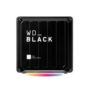 WD Thundebolt 3 WDBLACK D50 Game Dock WDBA3U0000NBK-NESN 웨스턴 디지털 노트북 PC용, 1개, 상세페이지 참조