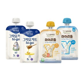 매일바이오 그릭요거트투고120g 플레인3+허니3+마이리틀요거트85g 사과바나나3+플레인3/냉장무배