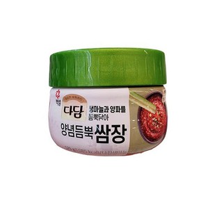 다담 양념듬뿍 쌈장, 종이박스포장, 1개, 570g