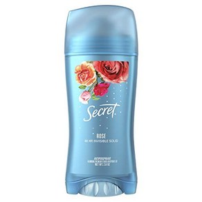 Secret Invisible Solid Antiperspirant and Deodorant Rose Scent 2.6 oz