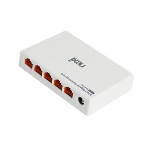 넥시 5포트 기가비트 스위칭 허브 100Mbps, NX-SG1005 NX1132 1개, 1개