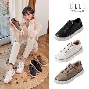 [ELLE] 엘르 여성 스텔라 키높이 스니커즈