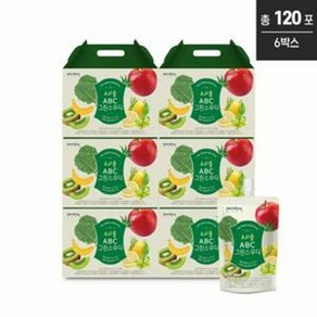 [hmall]파이토컬 트리플 ABC 그린스무디 120포(20포*6박스), 120개, 100ml