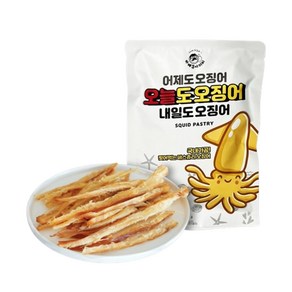 바베큐아저씨 페스츄리오징어 버터구이 오늘도 오징어 100g x3개