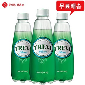 트레비 플레인 300mLx12병/탄산수/에이드/무배, 300ml, 12개