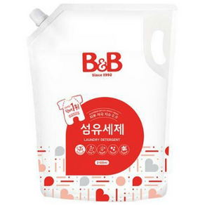 비앤비 유아세제 리필형, 2.1L, 11개