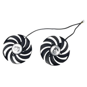 InRobet 90mm Ball Beaing Gaphics Cad Fan Replacement fo MSI RTX 3060 3070 3080 Ti 3090 Gaming X, Fan-AB, 1개