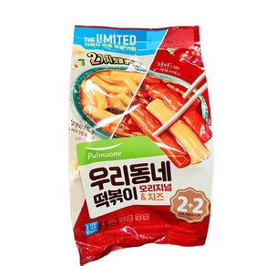 풀무원 풀무원 우리동네 떡볶이 4인 655g, 종이박스포장, 1개