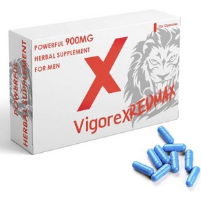 VigoreX RED맥스 900MG 10캡슐팩 900mg 남성용 초강력 인삼