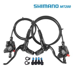 Shimano MT200 유압 브레이크 자전거 BR-BL-MT200 브레이크 MTB 자전거 디스크 브레이크 클램프 마운틴 브레이크 패드 M315 새 모델 2021