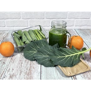 새벽수학 유기농 친환경 케일 (쌈용/즙용) 산지 농가에서 직송, 케일 1kg(즙용), 1개