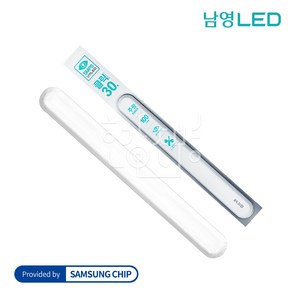 남영전구 LED 일자등 형광등 30W AS 2년, 주광색, 1개