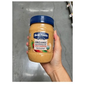 Best Foods Oganic Mayonnaise Spicy Chipotle 베스트푸드 마요네즈 스파이시 치폴레 15oz(443ml) 2팩, 1개, 443ml