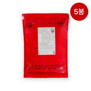 레드테이블 (박스)순한맛 국물떡볶이소스 - 분말 3kg X 5봉