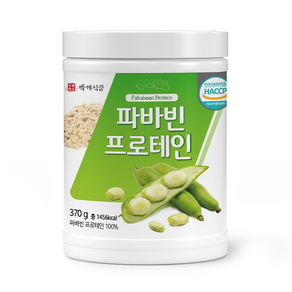 파바빈 프로테인 분말 370g통 HACCP 인증제품, 1개, 370g, 370g