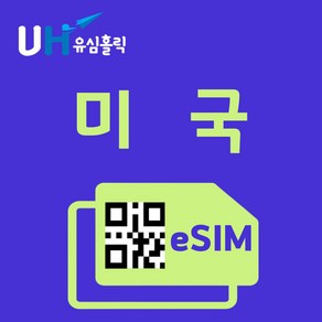 유심홀릭 미국 이심 eSIM 데이터 FM e심, 총 기간 10GB 소진 후 종료, 15일, 1개