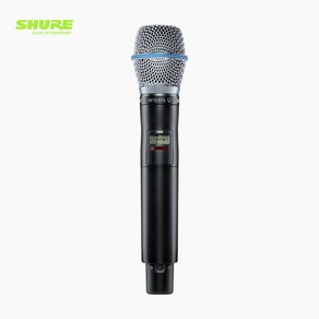 SHURE 슈어 AD2/B87A AD2/BETA87A Axient Digital 무선 핸드마이크 핸드헬드 송신기