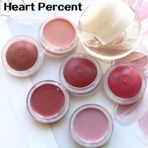 [정품] 나만의 컬러와 제형을 자유롭게 연출! CUSTOM LIP & CHEEK <하트HEART _퍼센트 _도트 _온 무드 커스텀 립앤치크>, 1개, 01 애 프 리 콧(apicot)코 랄