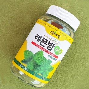 기타 [산애뜰] 레몬밤분말 150g, 1개, 단품