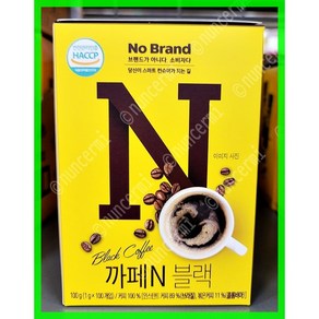 노브랜드 카페N 블랙, 1g, 100개입, 1개