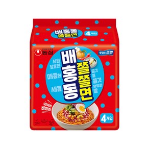 배홍동 쫄쫄면 129g, 20개