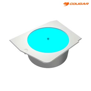 COUGAR FV270 루미너스 로테이팅 플랫폼 화이트, 1개