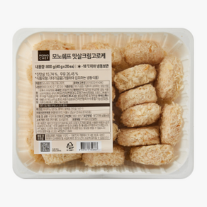 맛살크림고로케 800g(40g x 20ea) 간식 튀김 사이드메뉴 분식 야식 마로푸드, 800g, 1개