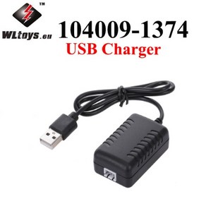 [104009-1374] Wltoys 1/10 104009 RC카 부품 2S USB, 1개