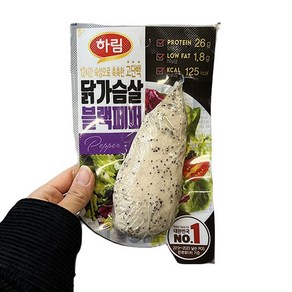 하림 닭가슴살 블랙페퍼, 110g, 3개