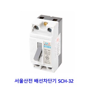 서울산전 배선차단기 15A 20A 30A KS 배선