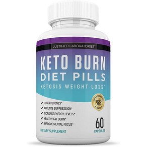 Keto 환약 고급 체중 감소 BHB 소금 - Ketone & Ketogenic 규정 식을 사용하는 자연적인 Ketosis 뚱뚱한, 60정, 1개